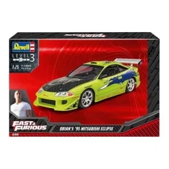 Modelbouwpakket Fast & Furious - Brian's 1995 Mitsubishi Eclipse 1:25 - 75dlg.>Revell New