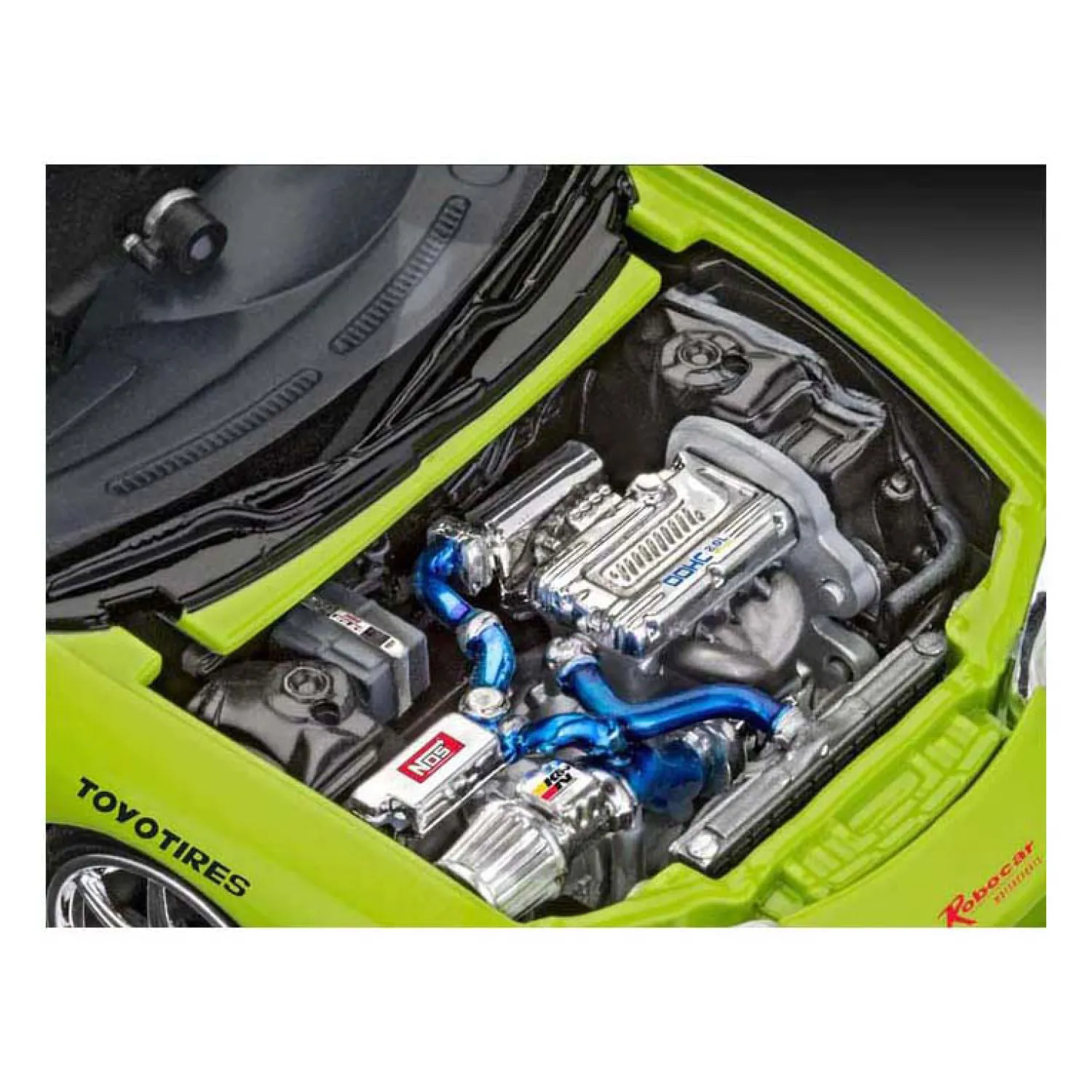 Modelbouwpakket Fast & Furious - Brian's 1995 Mitsubishi Eclipse 1:25 - 75dlg.>Revell New