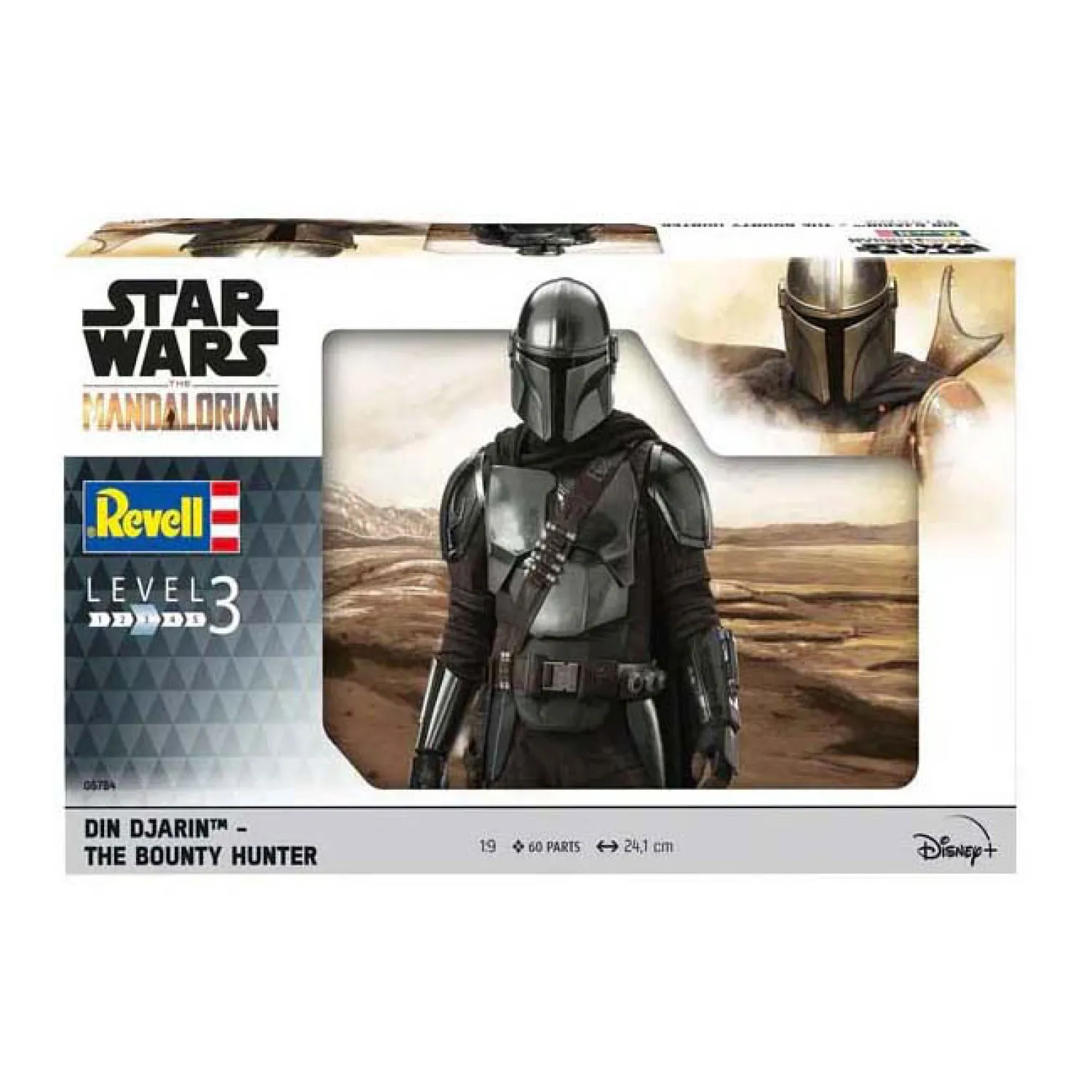 Modelbouwpakket Star Wars - Din Djarin The Bounty Hunter The Mandalorian 1:9 - 60dlg.>Revell Outlet