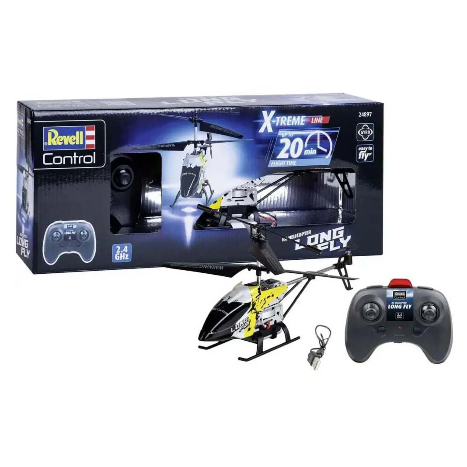 RC 2,4GHz X-TREME Helicopter - Long Fly-Revell Sale