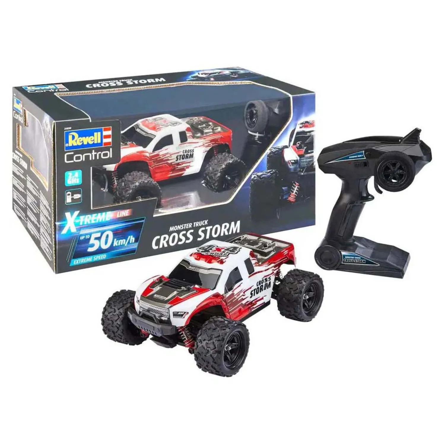 Revell RC 2,4GHz X-TREME Monster Truck - Cross Storm 1:18 Online
