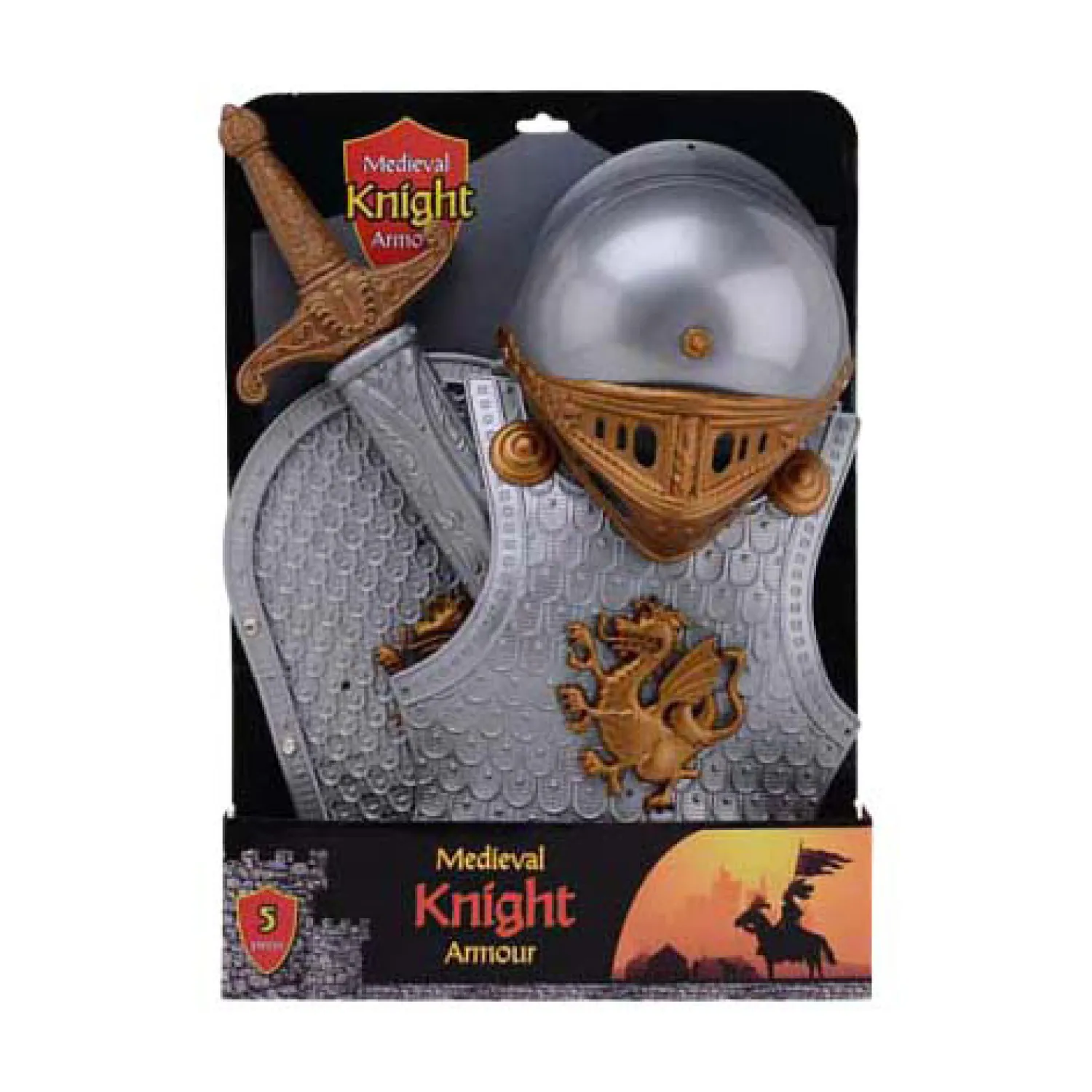 Ridder Verkleedset, 4dlg.>Johntoy Hot