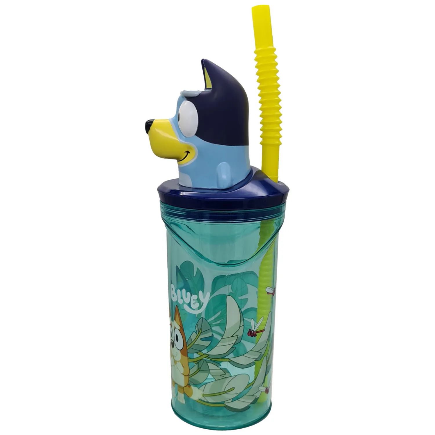 Rietjesbeker Bluey 3D Figuur, 360ml- Sale