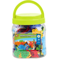 Rijgdieren in Opbergbox, 86dlg.- Best