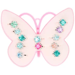 Ringenset in Vlinderdoosje, 12st.><noscript><img width=