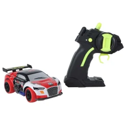 Roadstar RC Bestuurbare Rally Auto met Licht 2.4GHz Rood, 13cm>