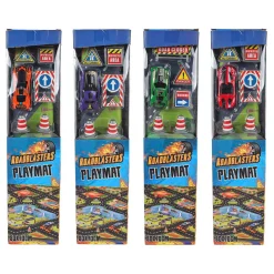 Roadstarblasters Verkeerskleed met Auto en Accessoires Hot