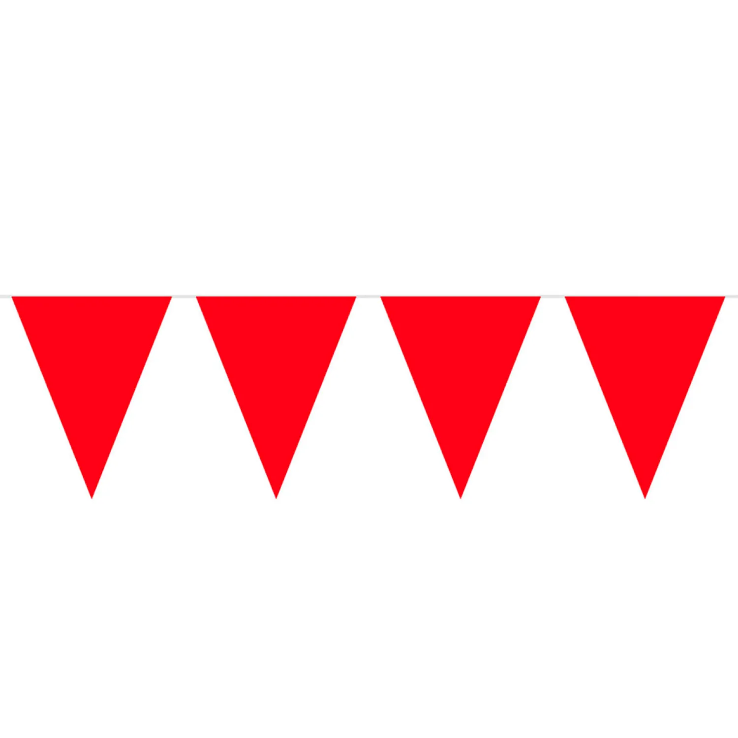 Folat BV Rode Mini Vlaggenlijn, 3mtr. Hot