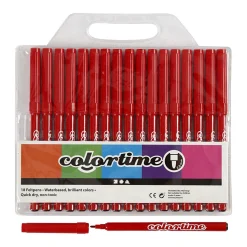 Creativ Company Rode Stiften, 18st.