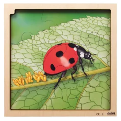 - Groei en 4 Lagenpuzzel Lieveheersbeestje - 86st.-Rolf Clearance