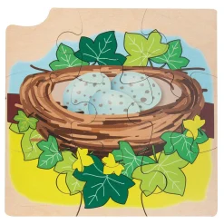 Rolf - Groei en 4 Lagenpuzzel Merel - 36st.