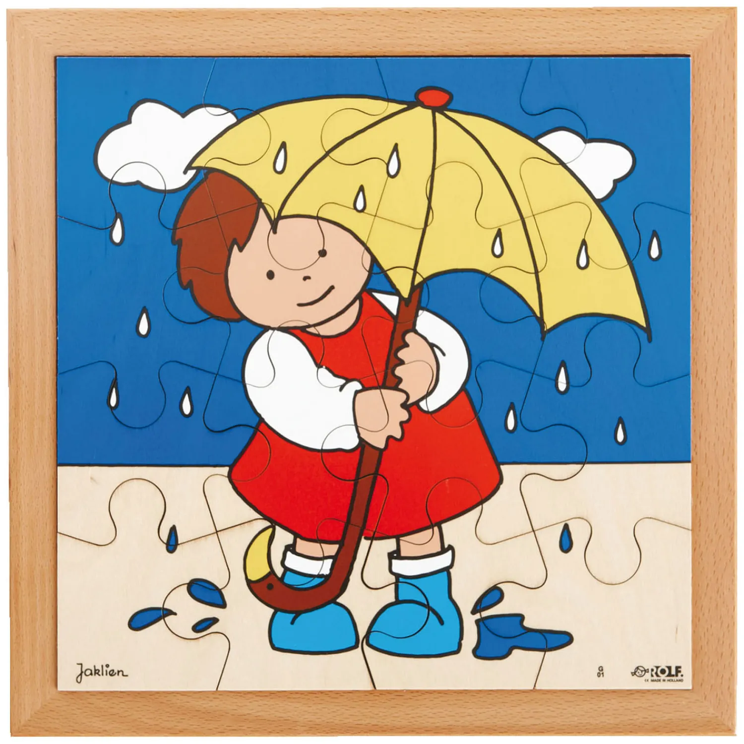 - Houten Legpuzzel Herfst, 16st.>Rolf Best