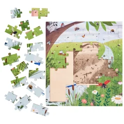 - Houten Legpuzzel Insectentuin, 72st.-Rolf Discount