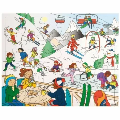 - Houten Legpuzzel Wintersport, 30st.-Rolf Online