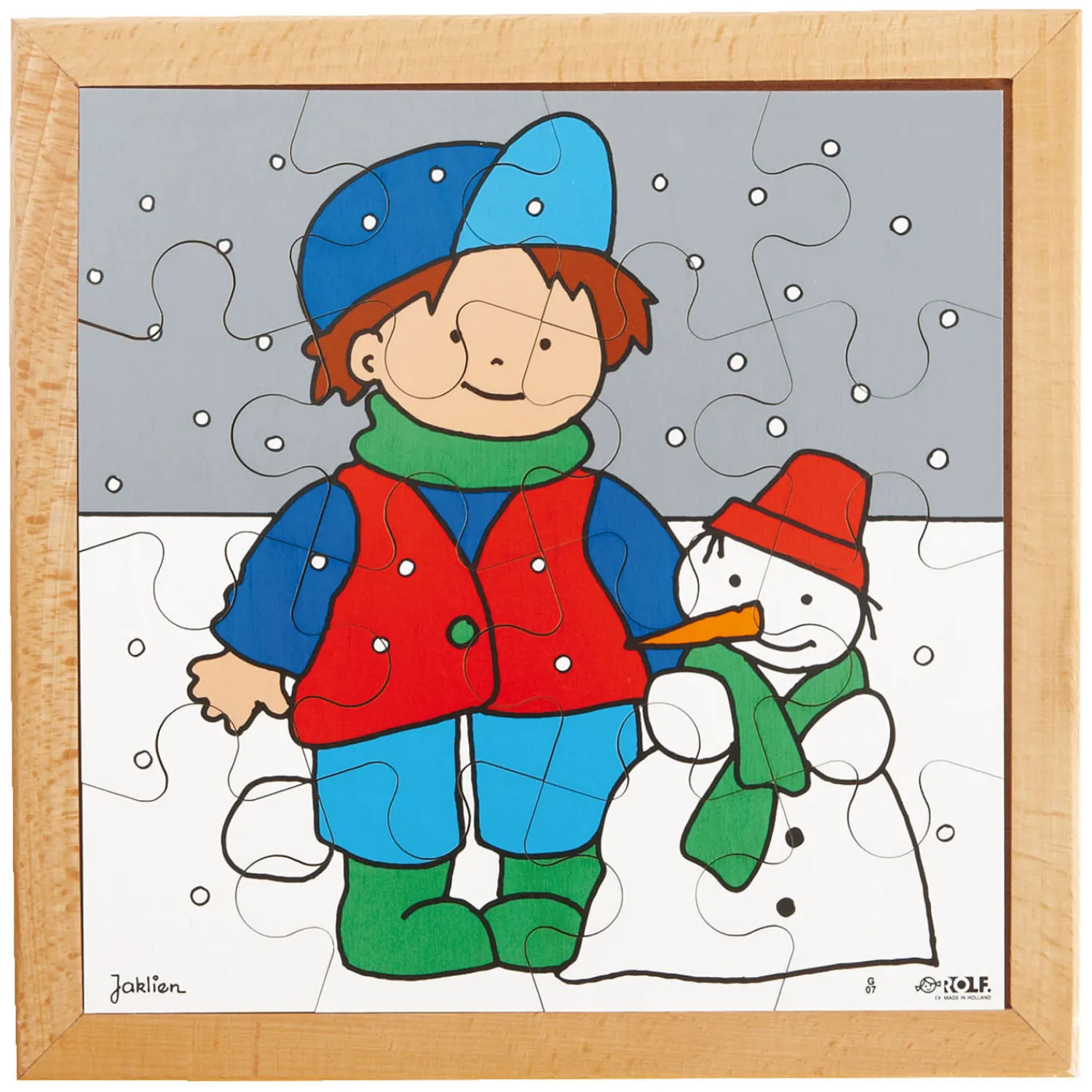 Rolf - Houten Leguzzel Winter, 16st. Online