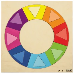 - Houten Reliefpuzzel Ontdek de Kleur en Vorm - 2st.-Rolf New