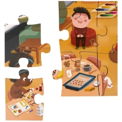 - Houten Vloerpuzzel Sinterklaas, 40st.-Rolf Discount