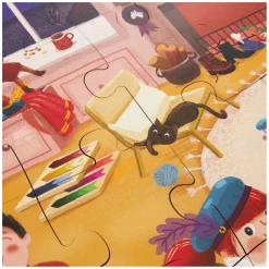 - Houten Vloerpuzzel Sinterklaas, 40st.-Rolf Discount