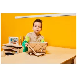 Rolf - Relief Houten Vormenpuzzel Ontdek Driekhoeken, 10st.