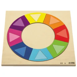- Relief Puzzel Ontdek de kleur en Vorm Regenboogkring, 16st.>Rolf Online
