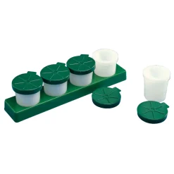 - Verfpothouder met 4 Potjes-Rolf Clearance