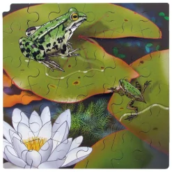 Rolf Connect - Groei en 4 Lagenpuzzel Hout Kikker, 86st. Sale