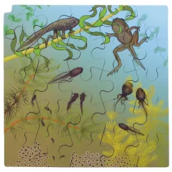 Rolf Connect - Groei en 4 Lagenpuzzel Hout Kikker, 86st. Sale