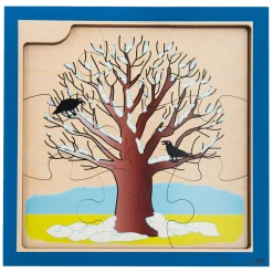 Groei en 4 Lagenpuzzel Hout Groeiboom, 36st.><noscript><img width=