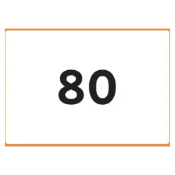 More - Getalkaarten Spelen met Cijfers Tientalen tot 250-Rolf