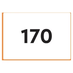 More - Getalkaarten Spelen met Cijfers Tientalen tot 250-Rolf