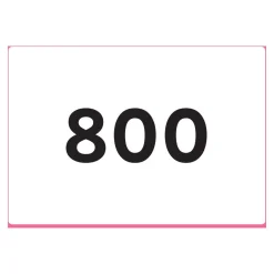 More - Getalkaarten Spelen met Cijfers Hondertallen tot 2500>Rolf