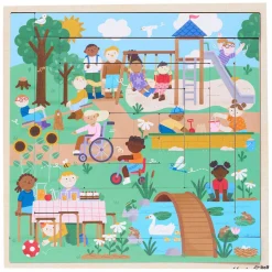 More - Houten Puzzel Spelen met Lengte>Rolf