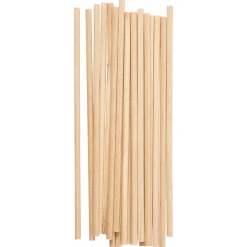 Creativ Company Ronde Knutselstokjes Hout, 20st. Clearance