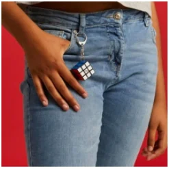 Rubik's Cube 3x3 Sleutelhanger><noscript><img width=
