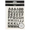 Rub-On Stickers Letters en Cijfers Zwart, 2 Vellen>Creativ Company Discount