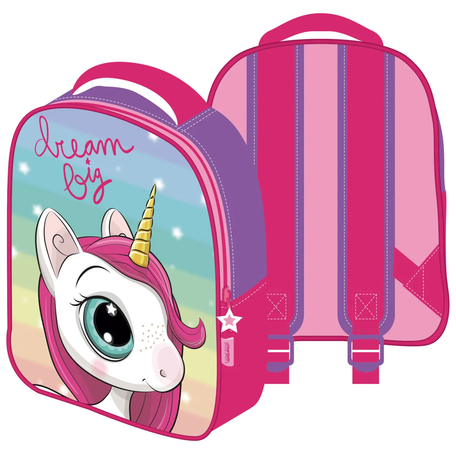 Rugzak 3D Eenhoorn Dream Big- Online