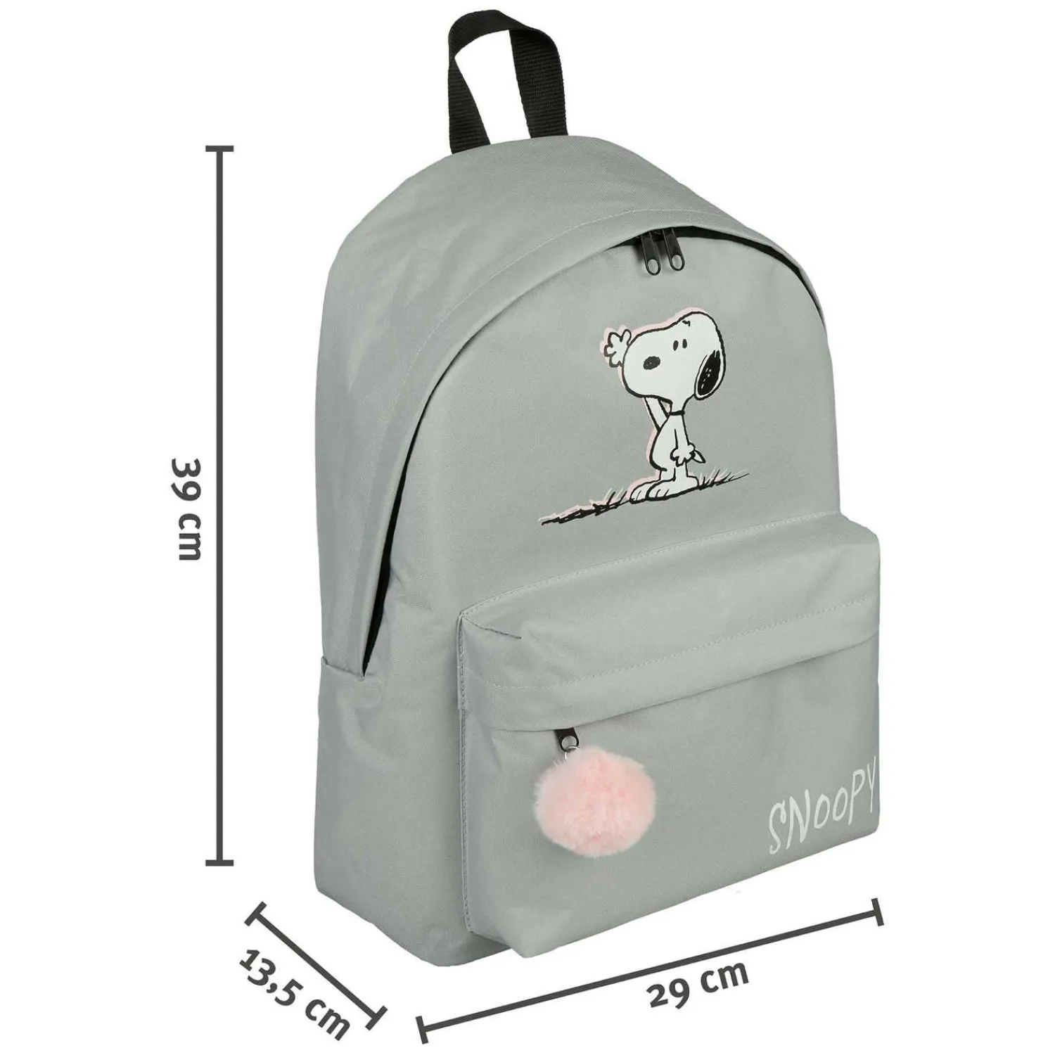 Rugzak Grijs - Snoopy>Undercover Outlet