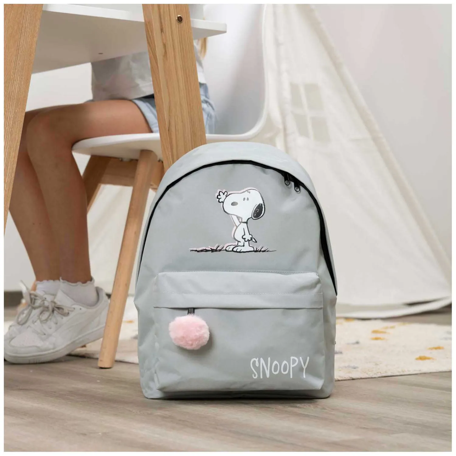 Rugzak Grijs - Snoopy>Undercover Outlet