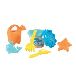 Rugzak met Strandset Walvis, 7dlg.-Androni New