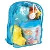 Rugzak met Strandset Zeedieren, 7dlg.>Androni