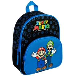 Rugzak met Voorvak Super Mario Blauw-Undercover Outlet