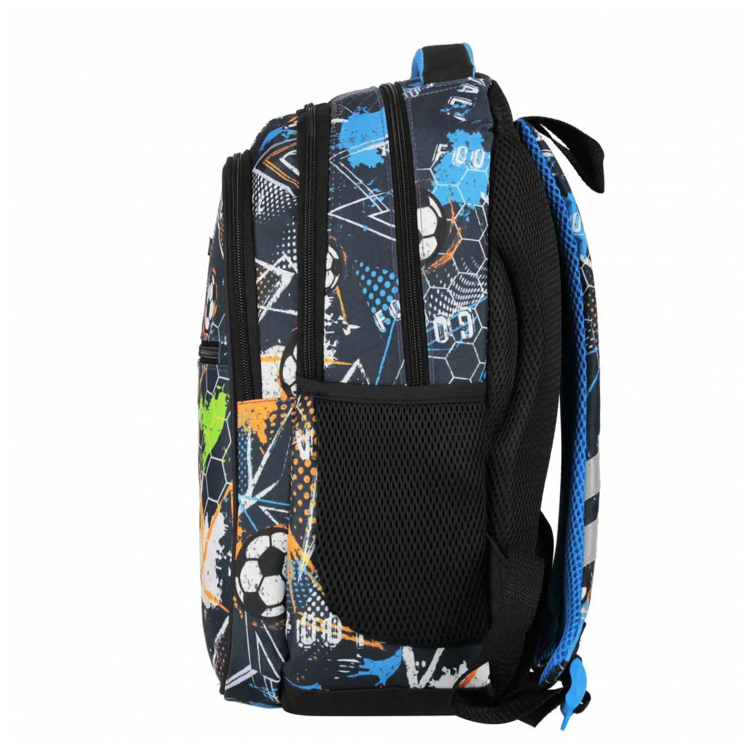 Rugzak Voetbal Blauw-