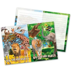Safari Uitnodigingen, 8st.-Folat BV New