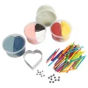 Schattige Vingerpoppen Maken Silk Clay Kleiset-Creativ Company Clearance