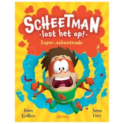 Scheetman Lost het Op! Super-Scheetnado Kinderboek-Deltas Outlet