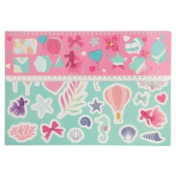 Schetsblok Zeemeermin met Stickers>