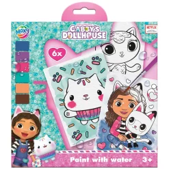 Creative Craft Group Schilderen met Water Gabby's Poppenhuis, 7dlg. Clearance
