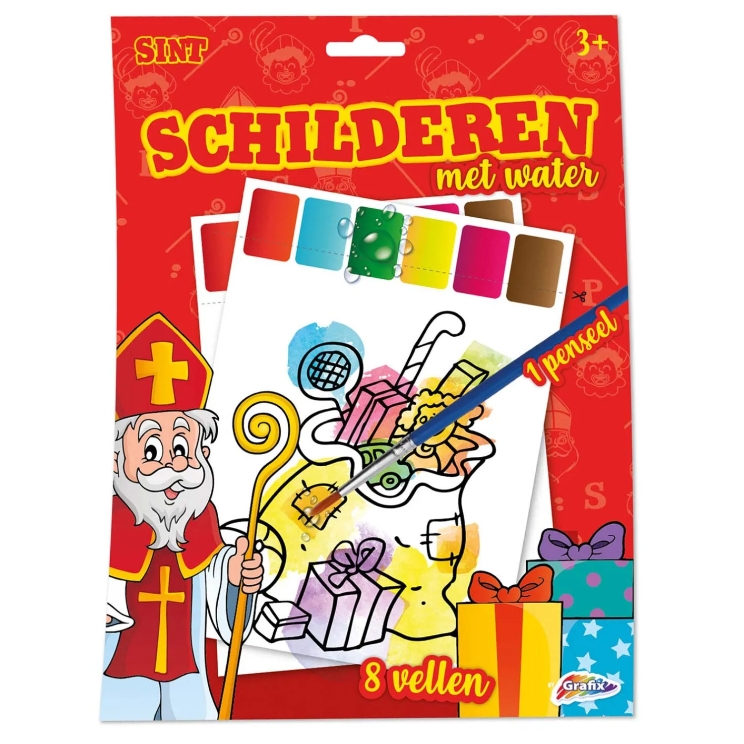 Schilderen met Water Sinterklaas>Creative Craft Group New