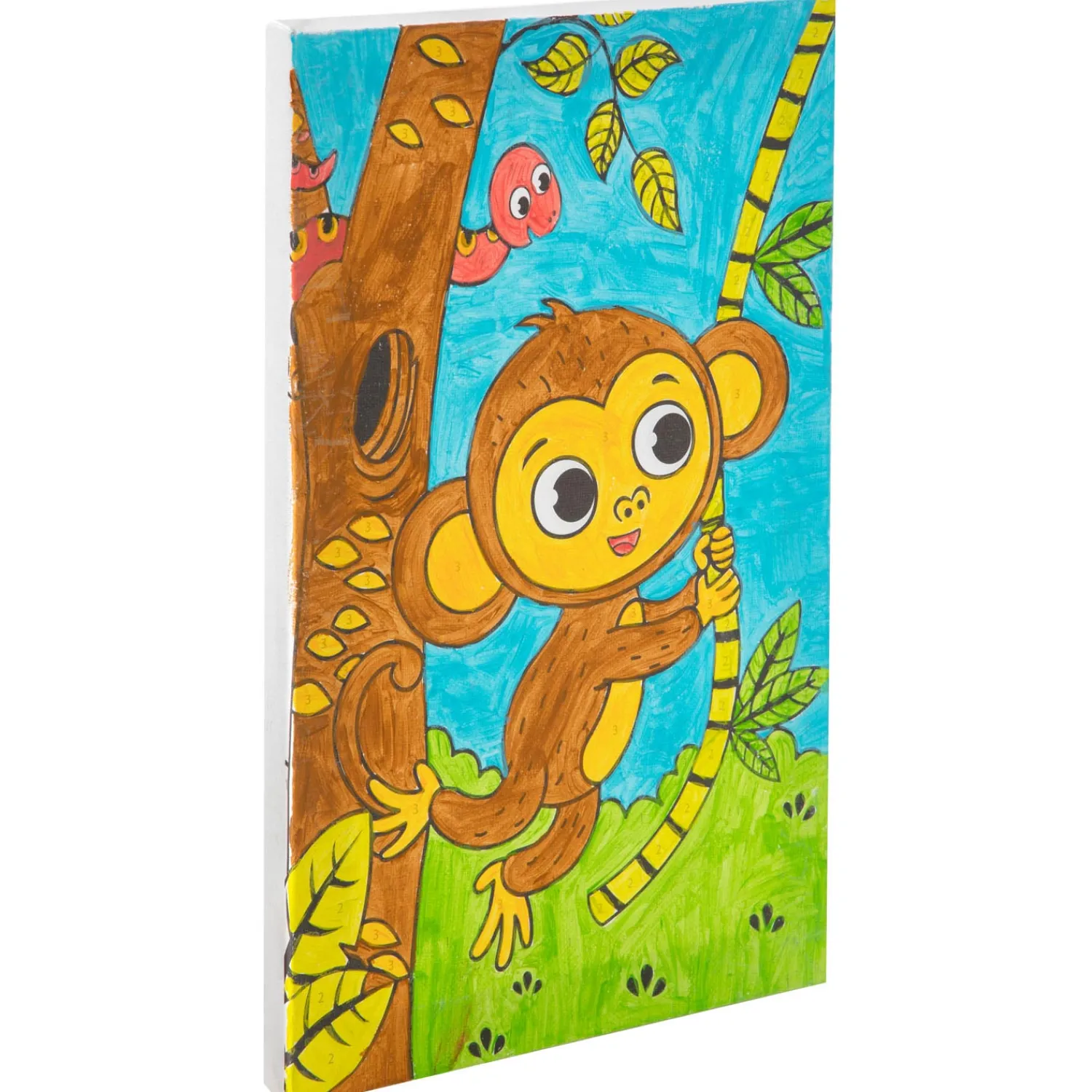 Schilderen op Nummer - Aapje>Creative Craft Group Clearance