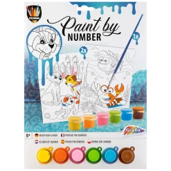 Schilderen op Nummer - Dieren-Grafix Clearance